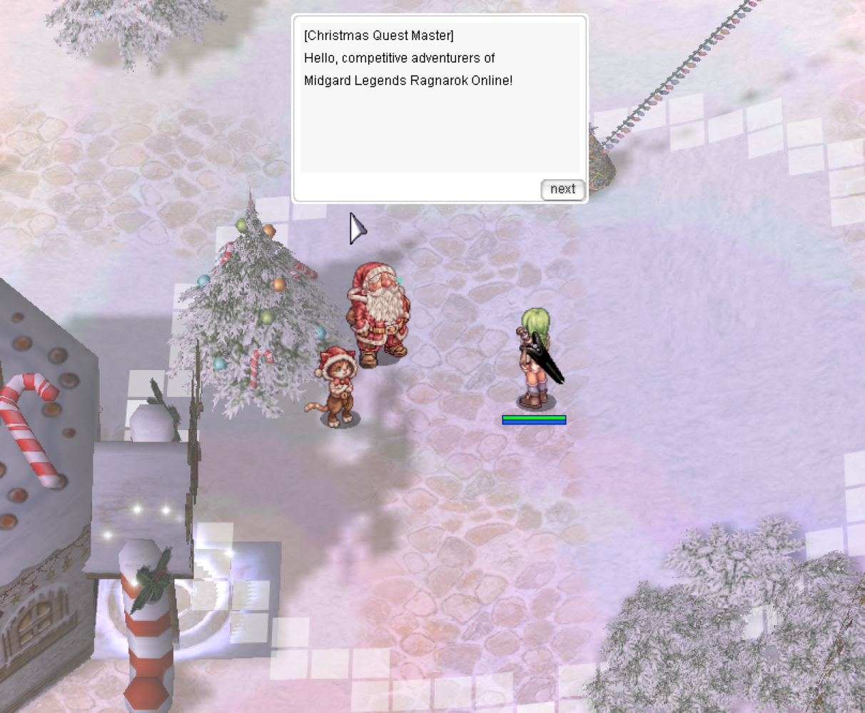 Christmas Quest Master - xmas map